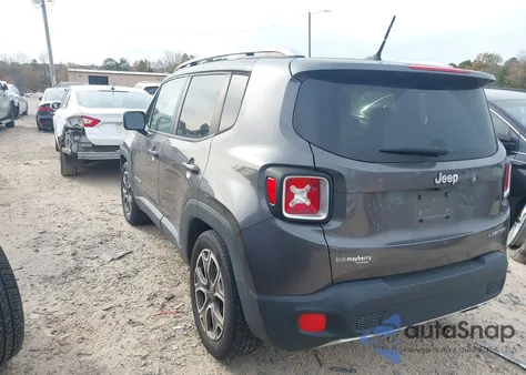 2017 Jeep Renegade Limited Fwd из США, поврежденный, VIN ZACCJADB5HPF79357